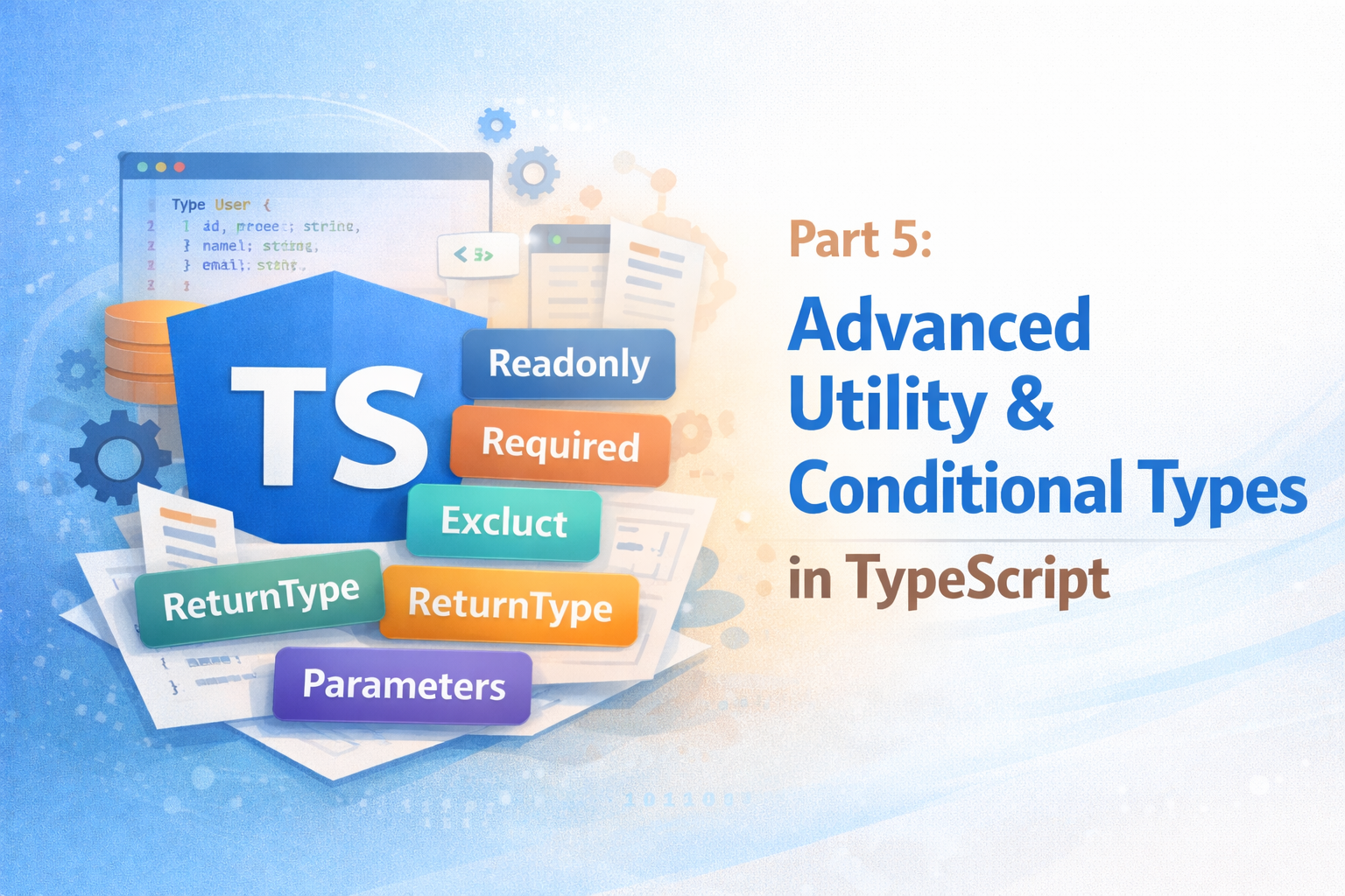 Advanced Utility & Conditional Types in TypeScript (Part-5)